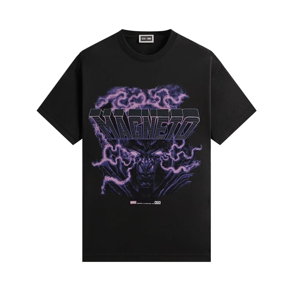 Kith x Marvel Magneto Vintage T-Shirt Black