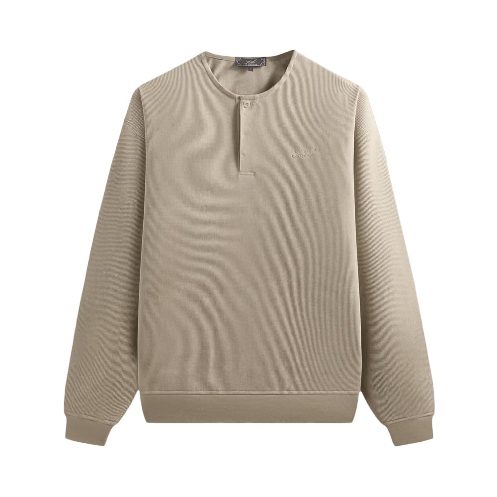 Kith Micro Waffle Colby Pullover Plaster