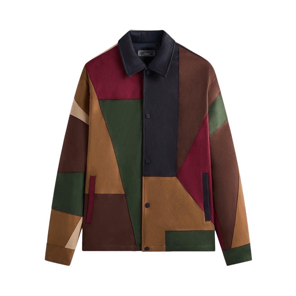 Kith Microsuede Patchwork Pirlo Jacket Nocturnal