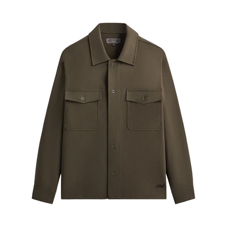 Kith Midweight Double Weave Ace Shirt Cypress