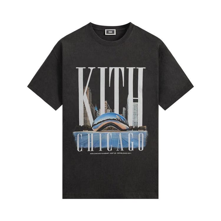 Kith Millennium Park Vintage T-Shirt Black