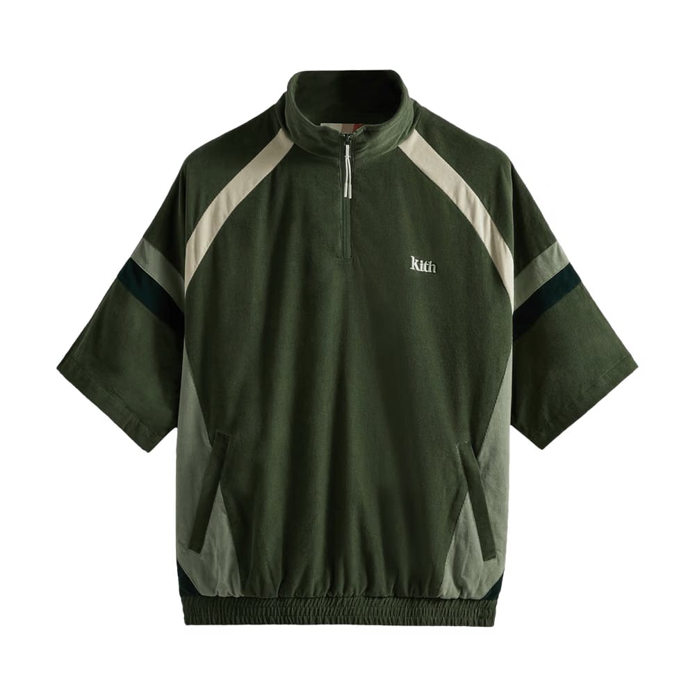 Kith Mixed Micro Cord Linden Retro Quartzer Zip Court