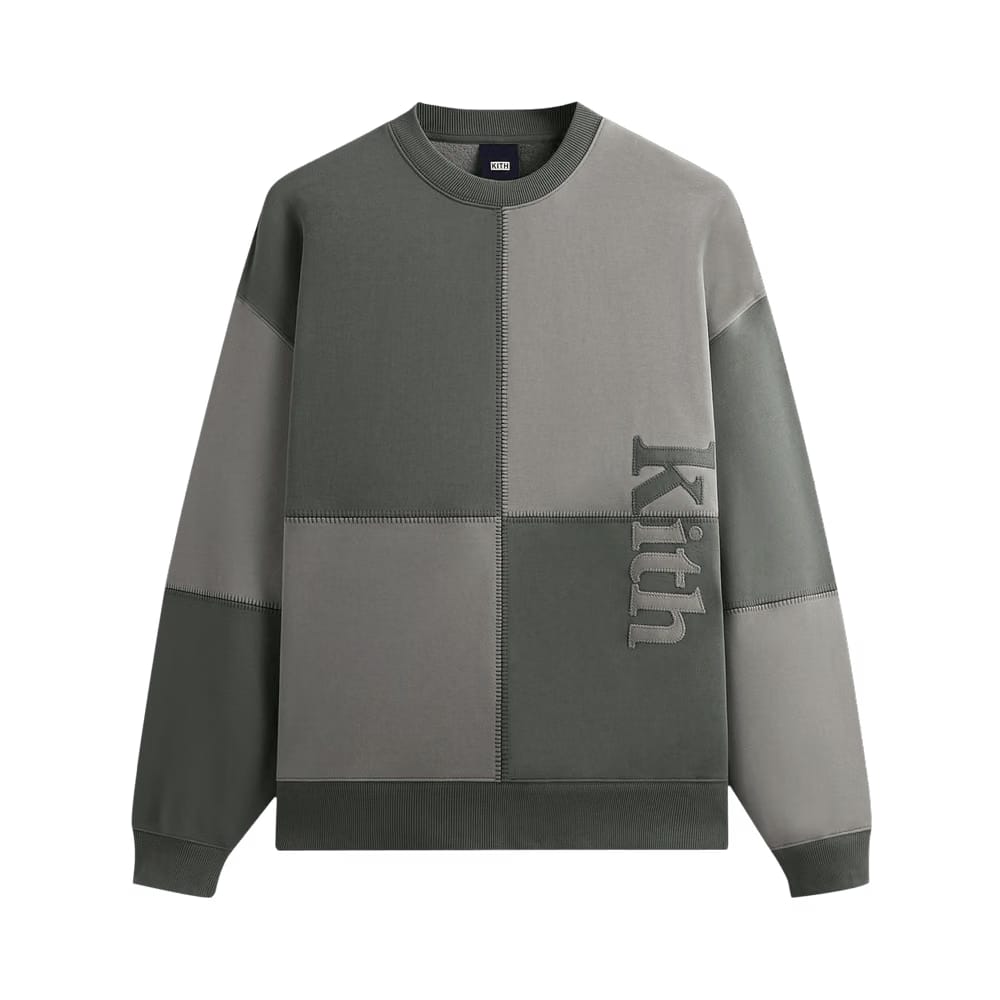 Kith Multi Panelled Nelson Crewneck Haze