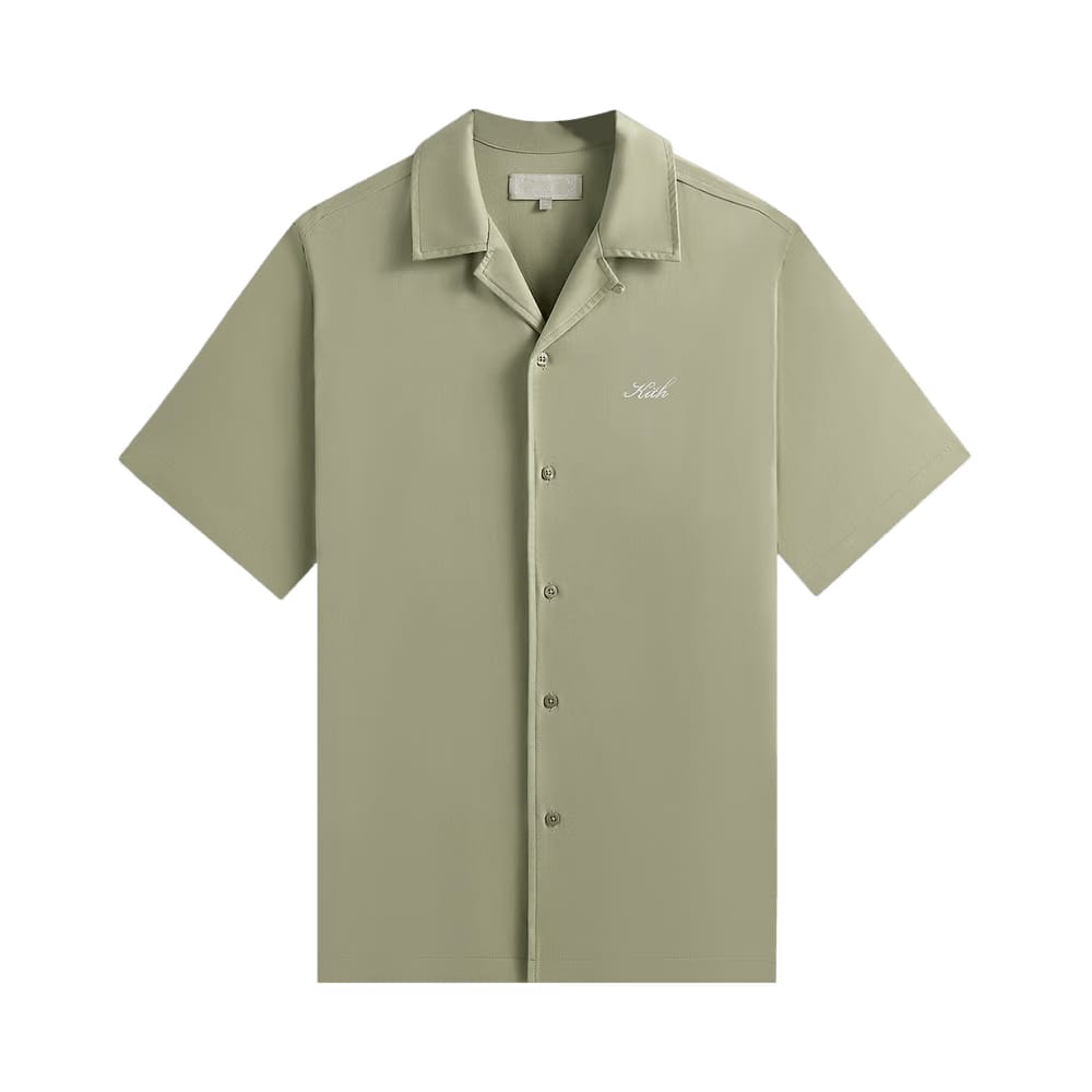 Kith Silk Cotton Shorts Sleeve Thompson Camp Collar Shirt Region