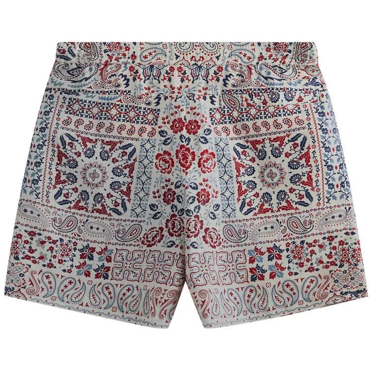 Kith Needlepoint Print Active Shorts Sandrift