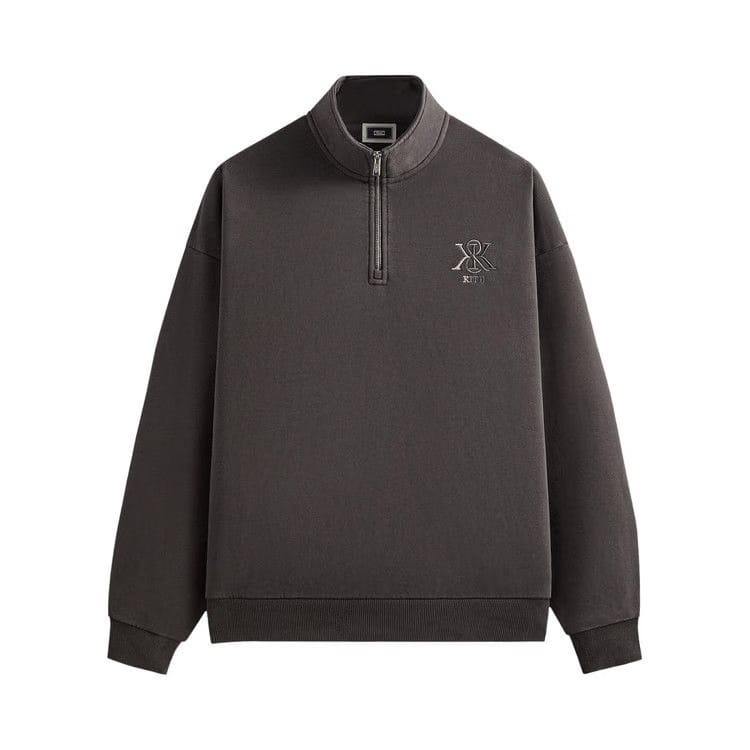 Kith Nelson Quarter Zip Carbon