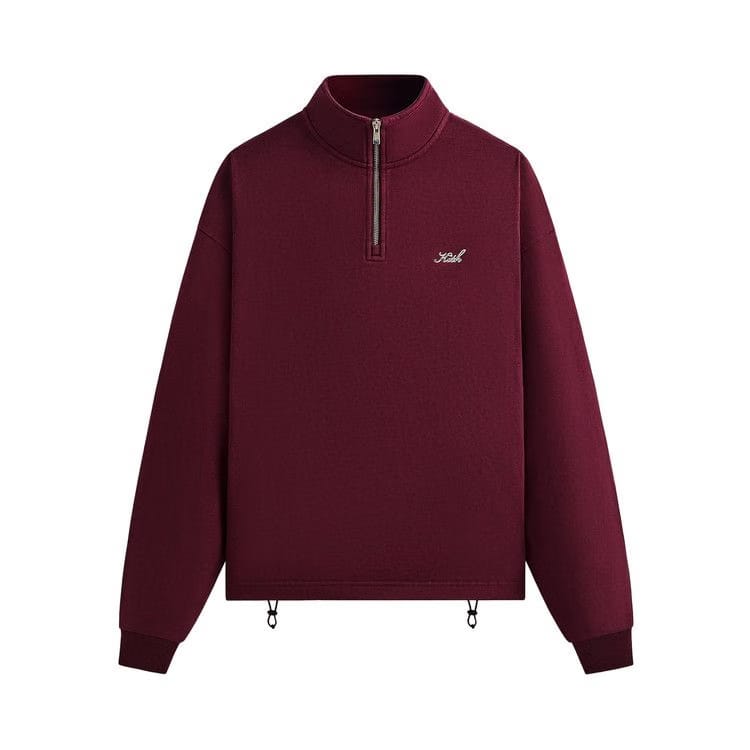 Kith Nelson Quarter Zip Pullover Magma