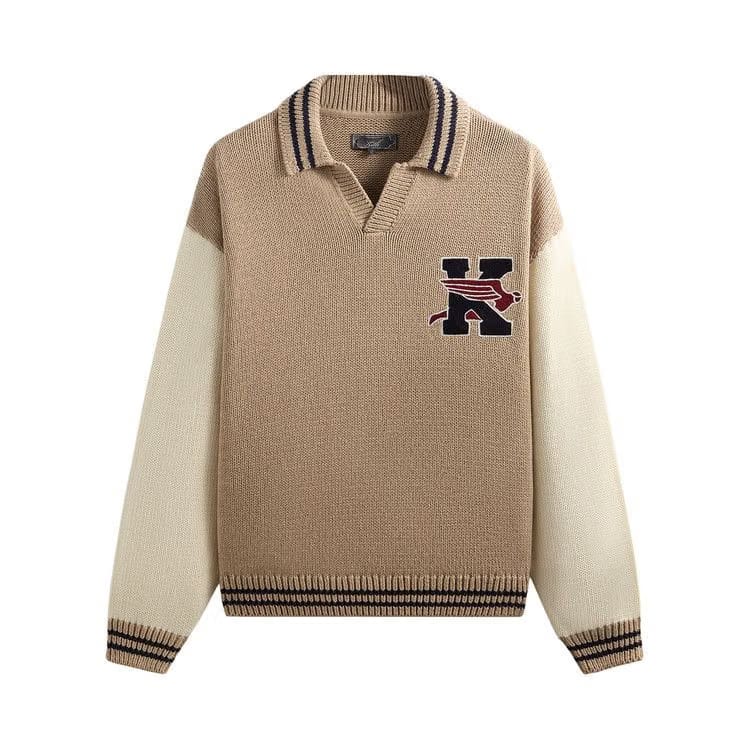 Kith Nelson Rugby Sweater Canvas Heather