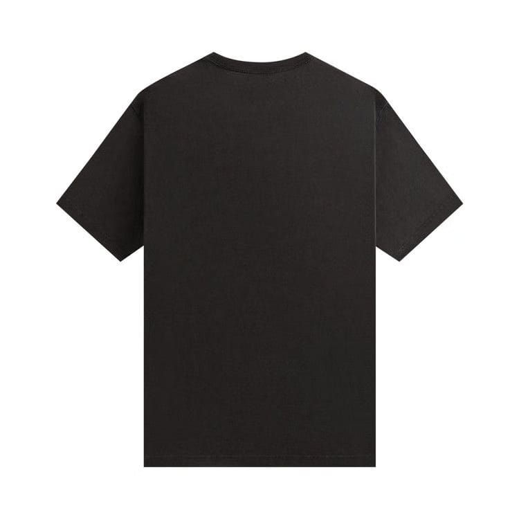 Kith NY to the World Apple Globe Vintage T-Shirt Black