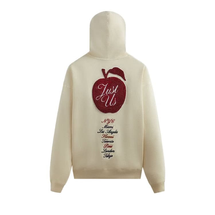 Kith NY To The World Nelson Hoodie Sandrift