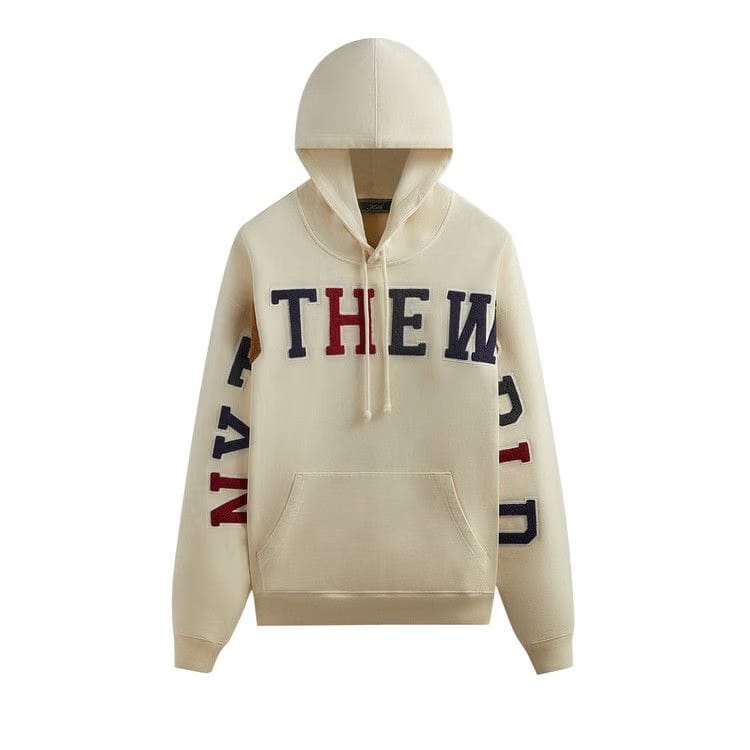 Kith NY To The World Nelson Hoodie Sandrift