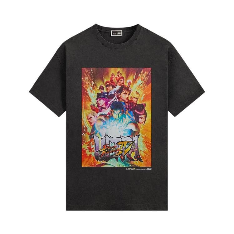 Kith x Capcom Street Fighter LV Ultra Vintage T-Shirt Black