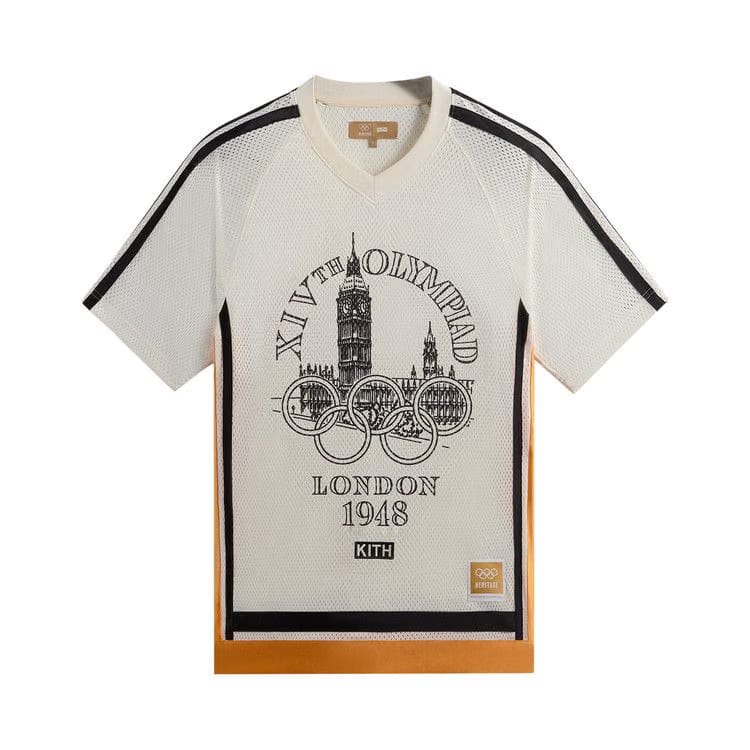 Kith Olympics Heritage 1948 London Mesh Leon Jersey Silk