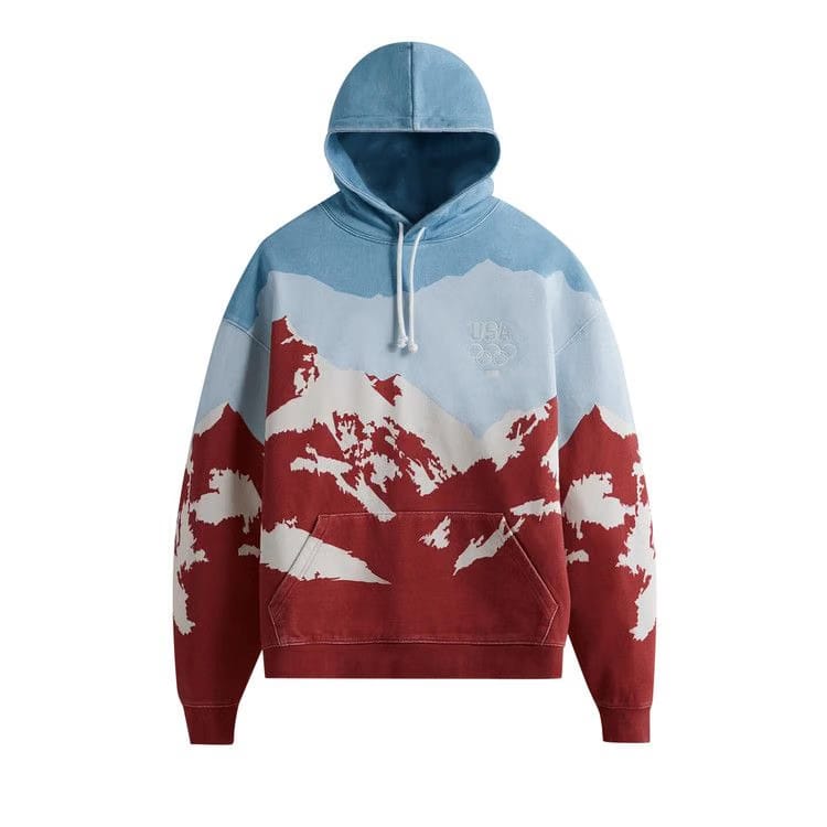 Kith Olympics Snow Mountain USA Hoodie Retro