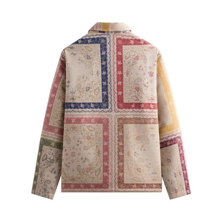 Kith Paisely Tapestry Coaches Jacket Waffle