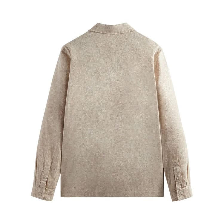 Kith Paisley Jacquard Thompson Camp Collar Shirt Veil