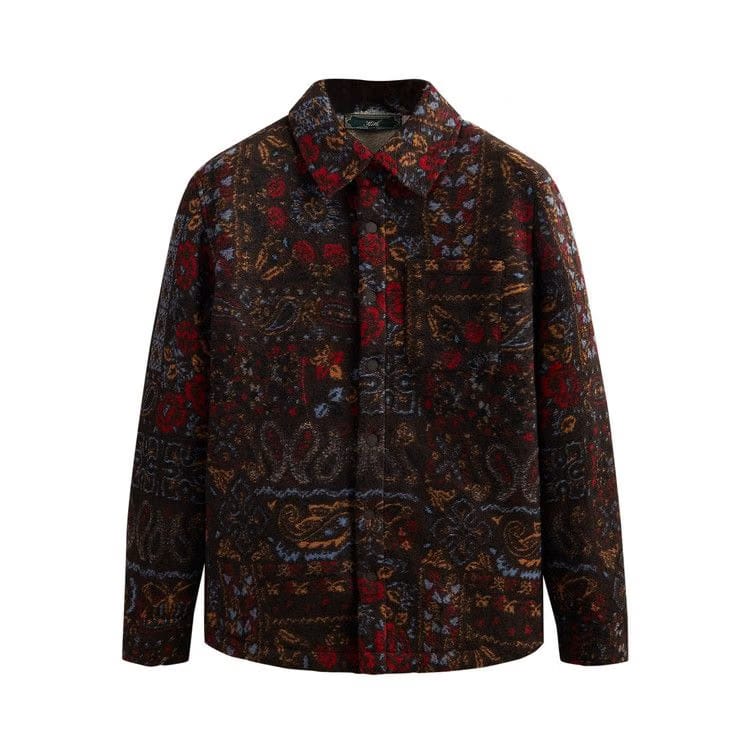 Kith Paisley Sheridan Shirt Jacket Kindling