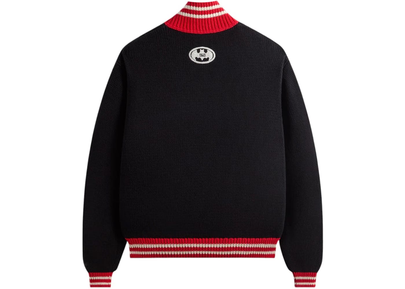 Kith x Batman Wyona Quarter Zip Sweater Black