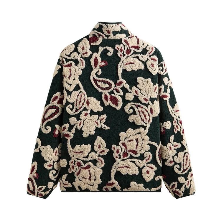 Kith Paisley Vine Sherpa Harper Jacket Stadium