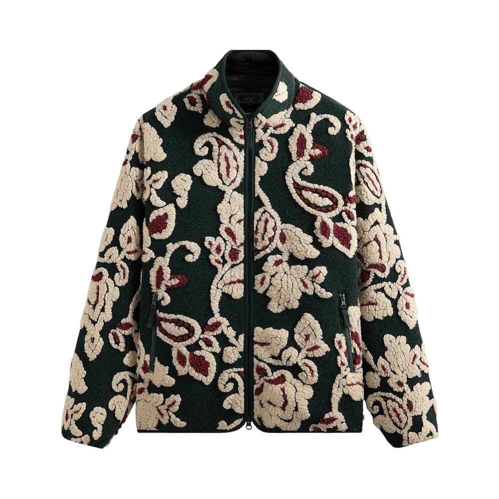 Kith Paisley Vine Sherpa Harper Jacket Stadium