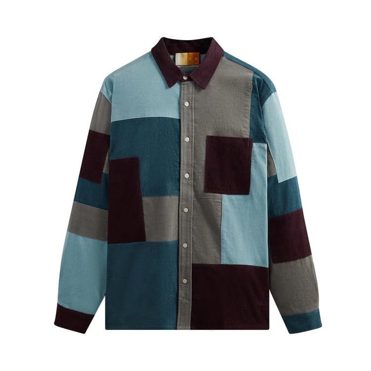 Kith Patchwork Cord Ludlow Shirt Largo