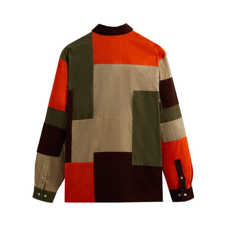 Kith Patchwork Cord Ludlow Shirt Pimento