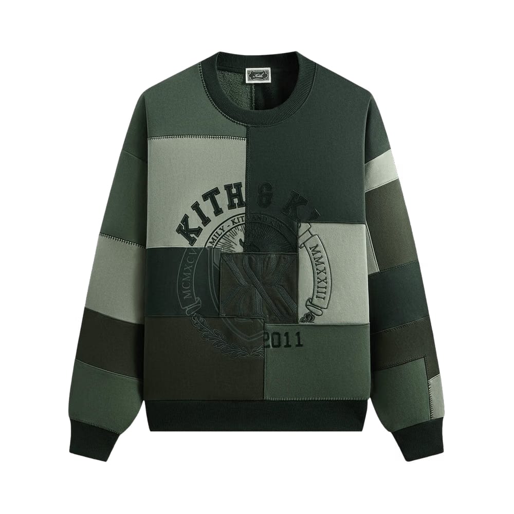 Kith Patchwork Fleece Nelson Crewneck Stadium