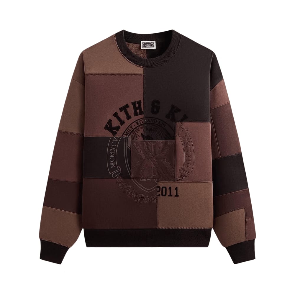 Kith Patchwork Fleece Nelson Crewneck Studio