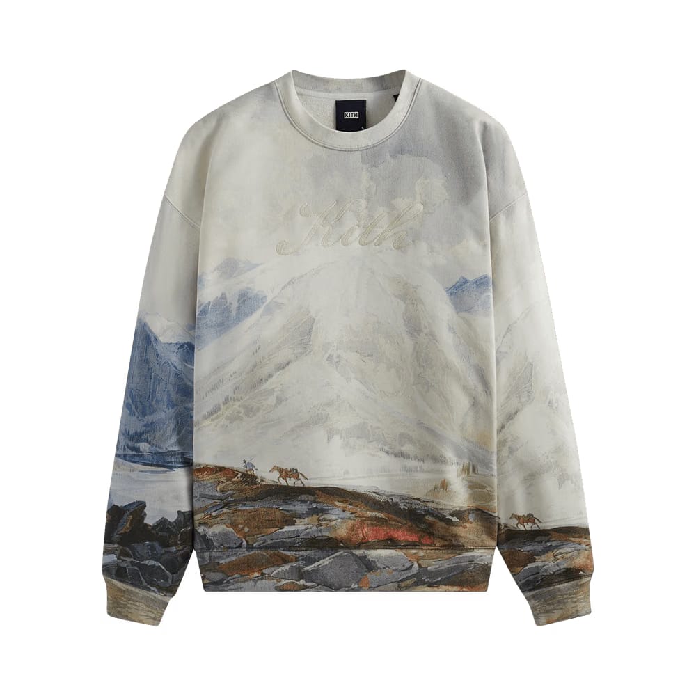 Kith Peak Nelson Crewneck Chalk