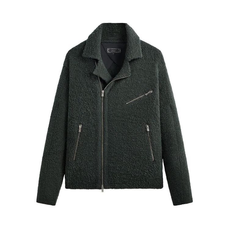 Kith Plush Knit Brian Moto Jacket Machine