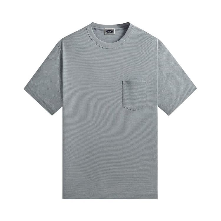 Kith Pointelle Mesh Leonard Pocket T-Shirt Light Indigo