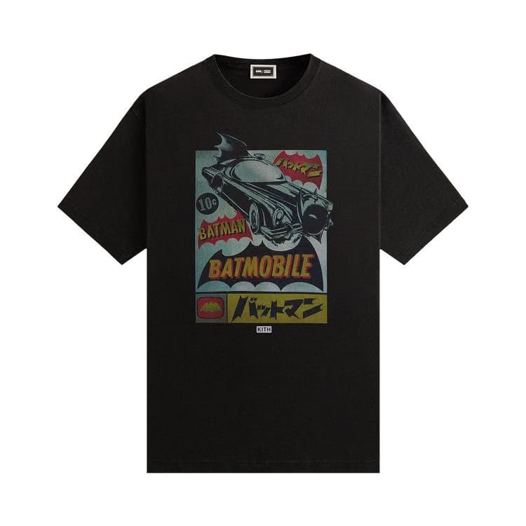 Kith x Batman Japanese Vintage T-Shirt Black