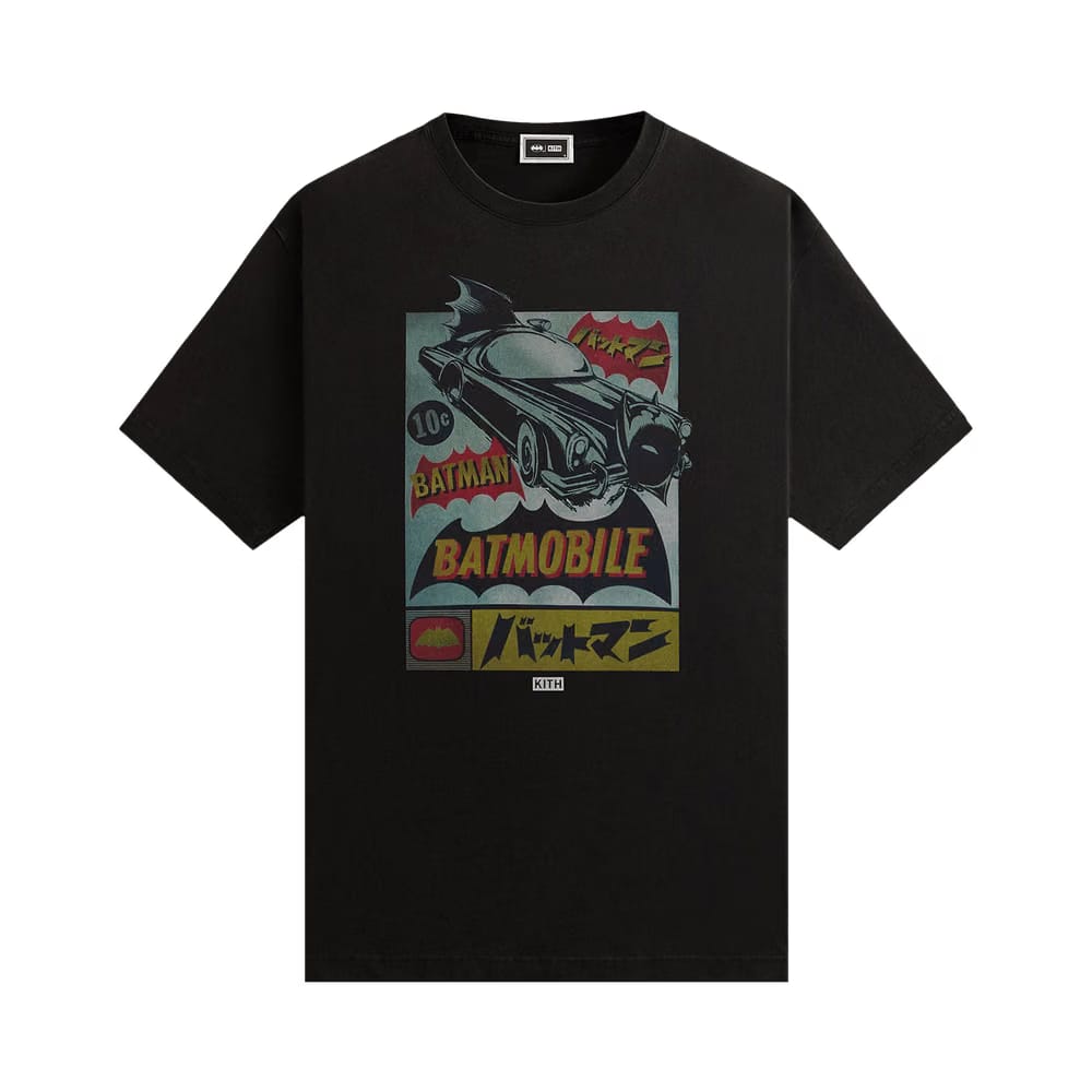 Kith x Batman Japanese Vintage T-Shirt Black