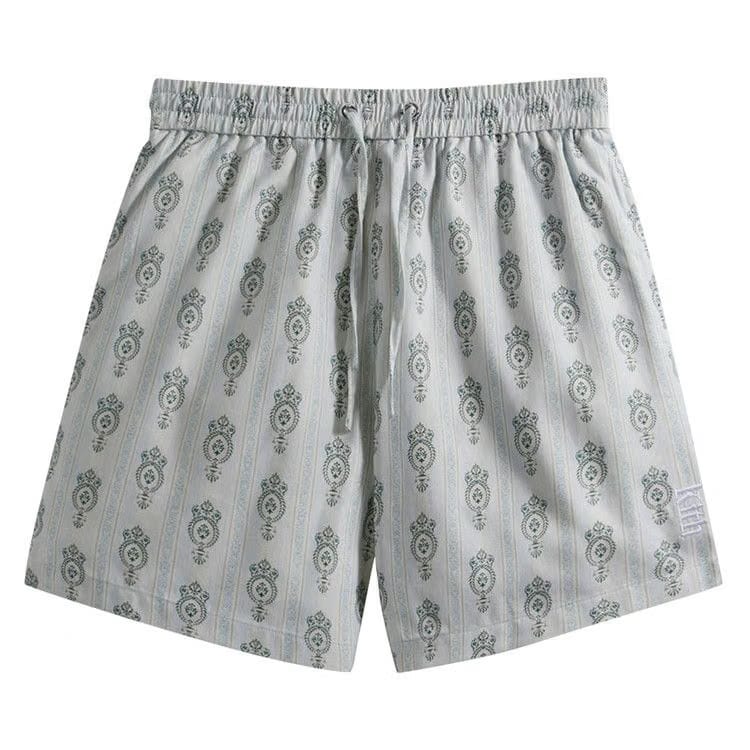 Kith Printed Active Shorts Striped Ornament Atlas
