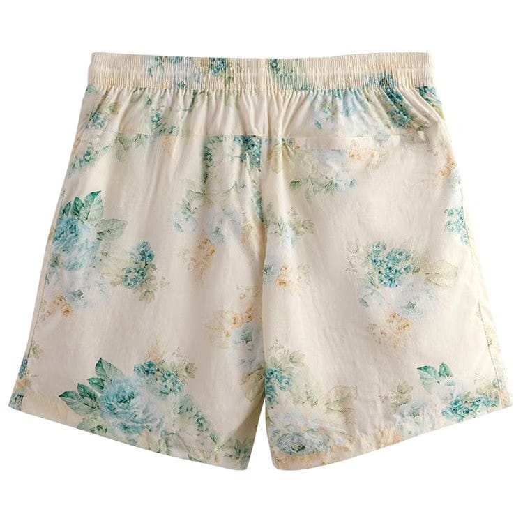 Kith Printed Active Swim Shorts Vintage Roses Waffle
