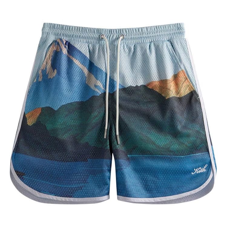 Kith Printed Jordan Mesh Shorts Current