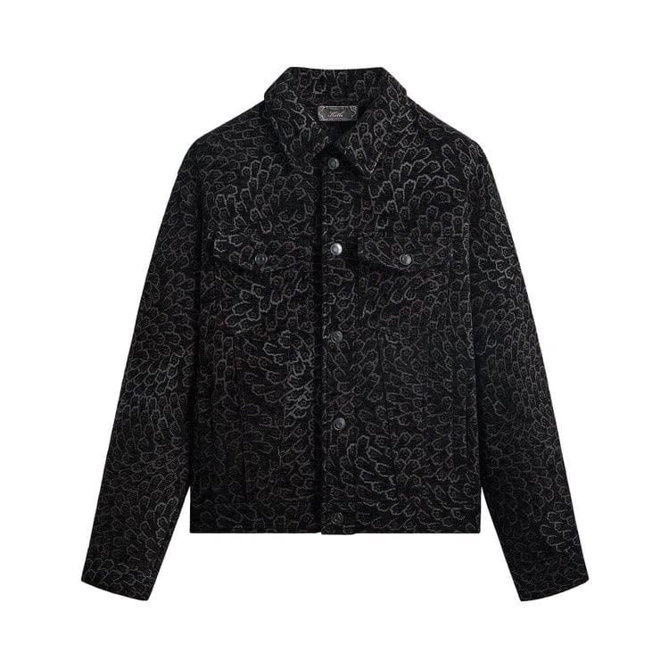 Kith Puffed Jase Tapestry Jacket Black