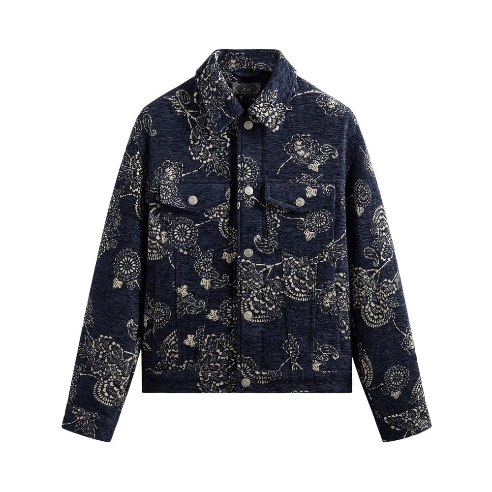 Kith Puffed Jase Tapestry Jacket Nocturnal