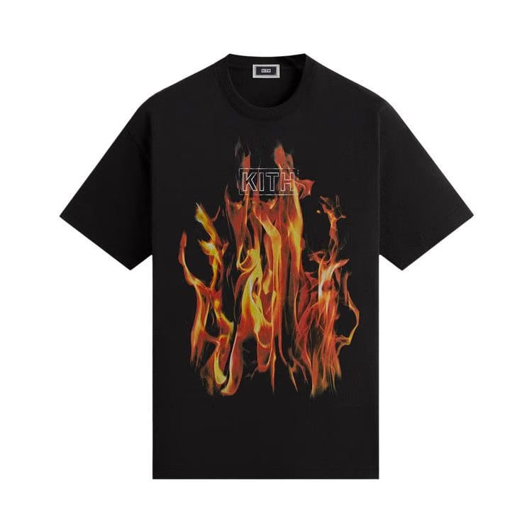 Kith Pyro Box Logo Vintage T-Shirt Black