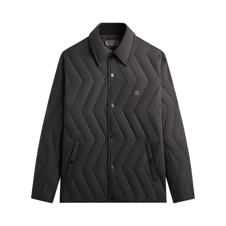 Kith Quilted Puffed Reese Shirt Jacket Black
