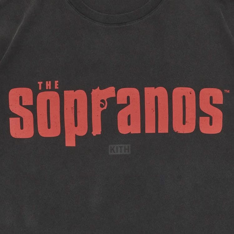 Kith x The Sopranos Vintage T-Shirt (In-Store Exclusive) Black