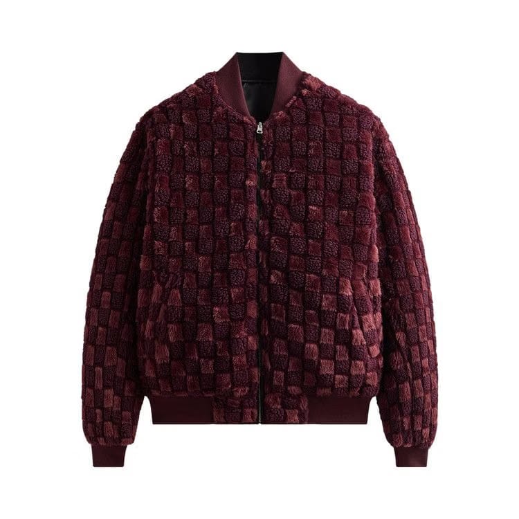 Kith Reversible Faux Fur Avery Bomber Magma