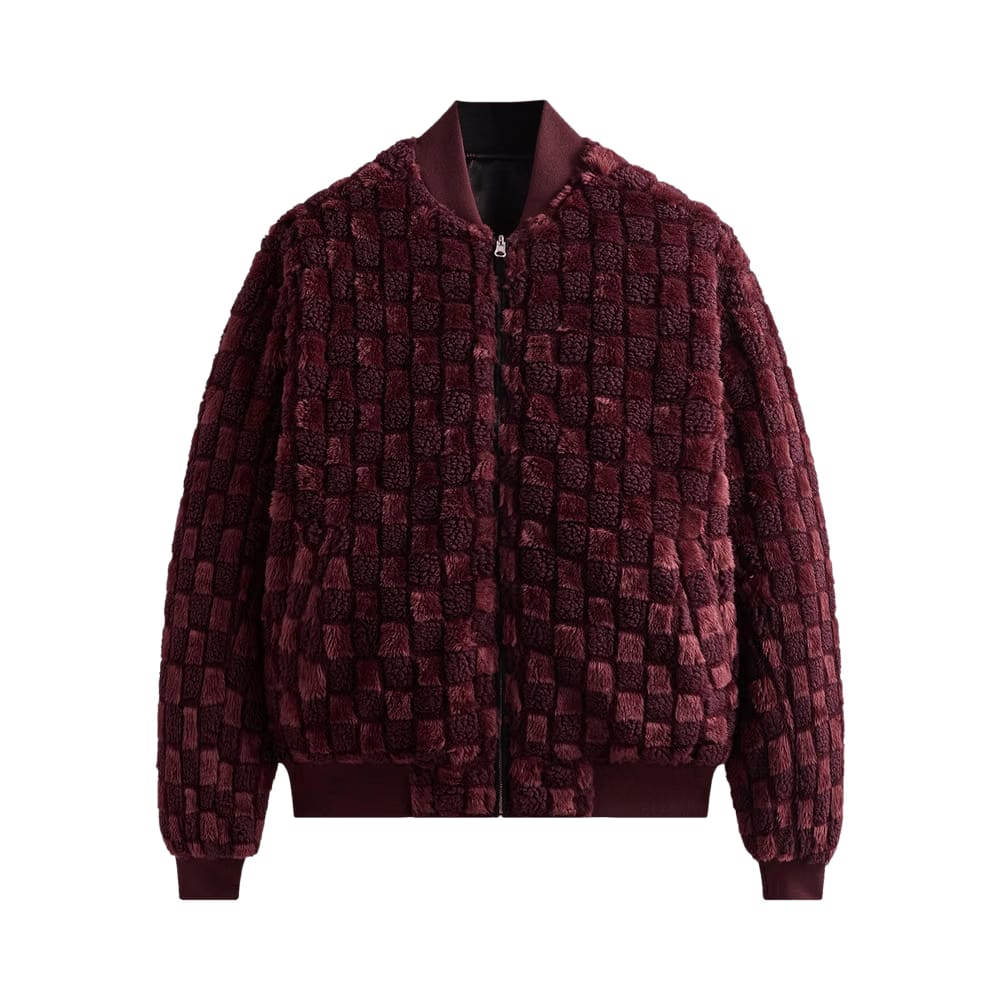 Kith Reversible Faux Fur Avery Bomber Magma