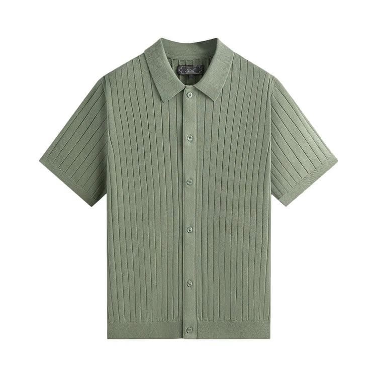 Kith Rhys Knit Stripe Buttondown Pavilion