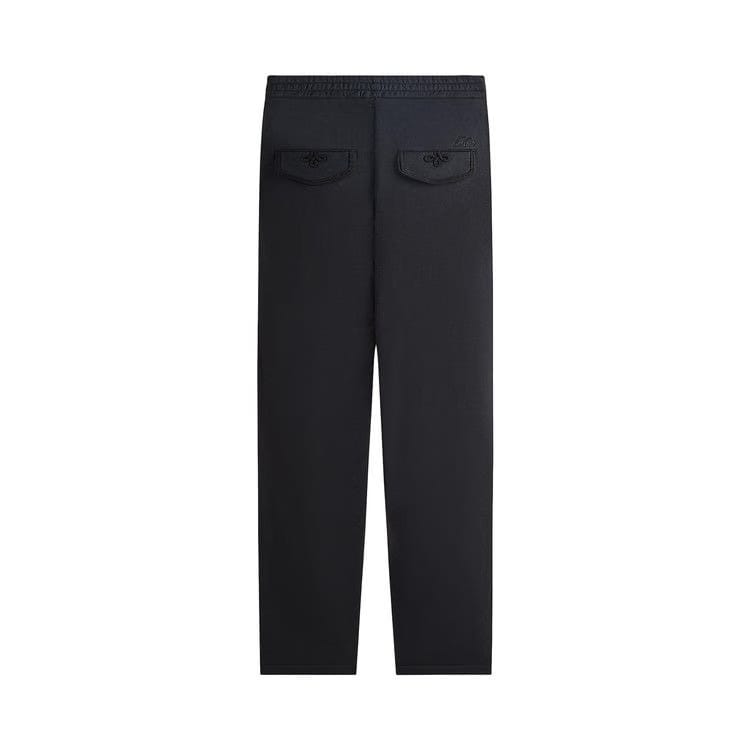 Kith Ribbon Embroidery Elmhurst Pant Black