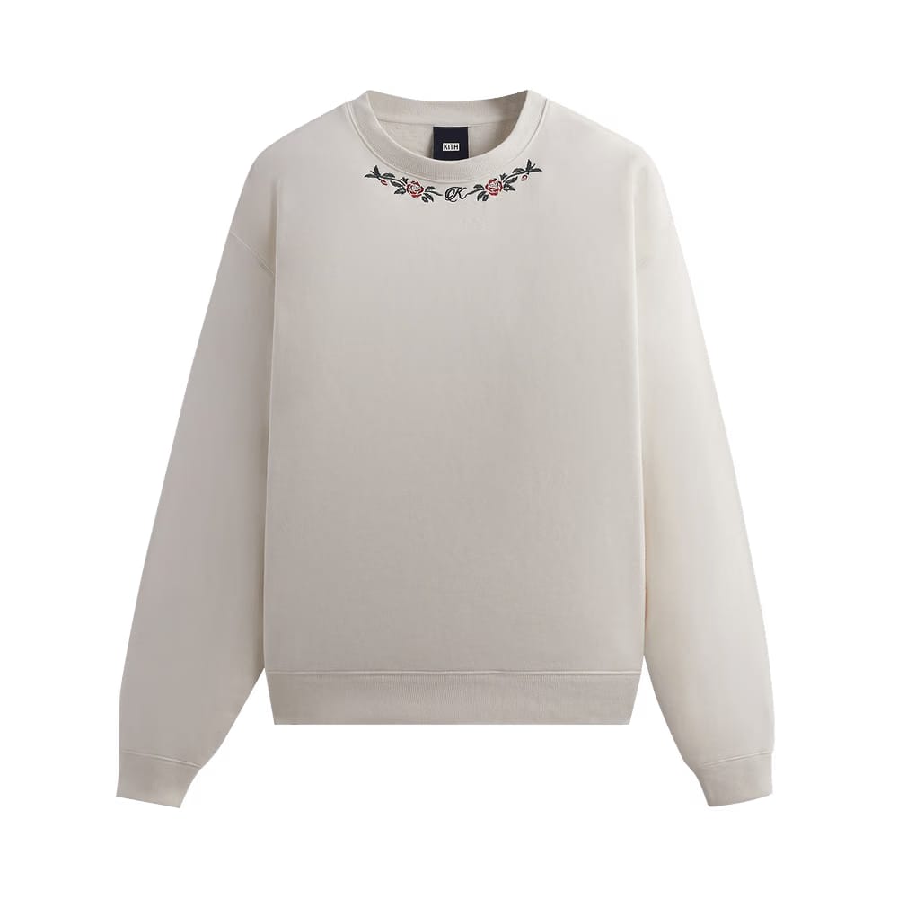 Kith Rose Nelson Crewneck Sandrift