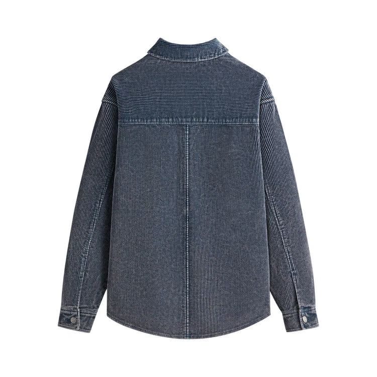 Kith Rowan Cord Shirt Jacket Anchor