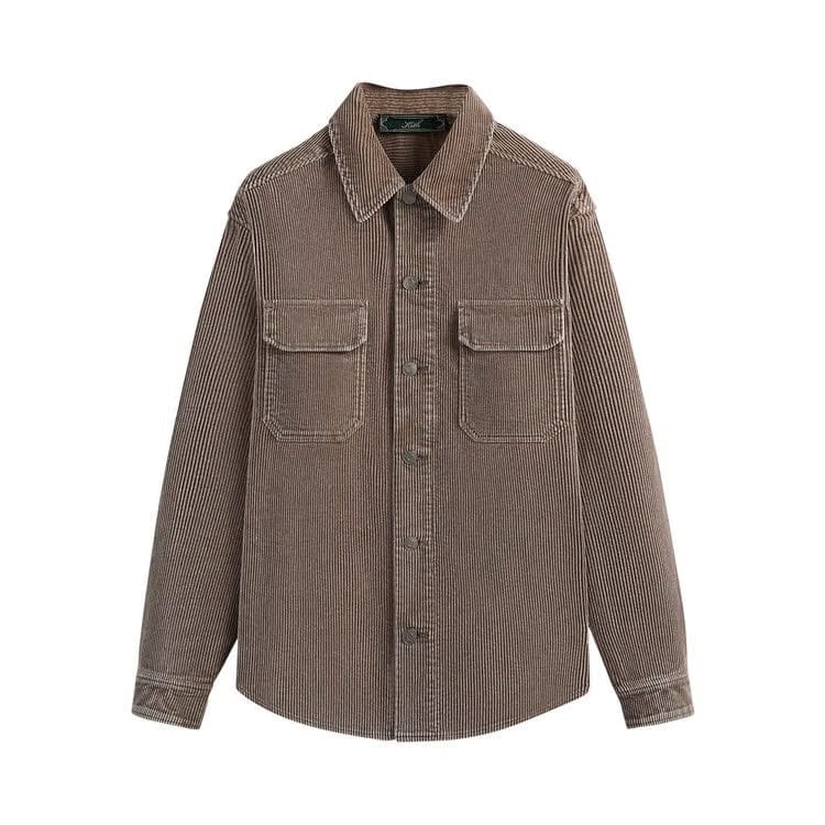 Kith Rowan Cord Shirt Jacket Astro