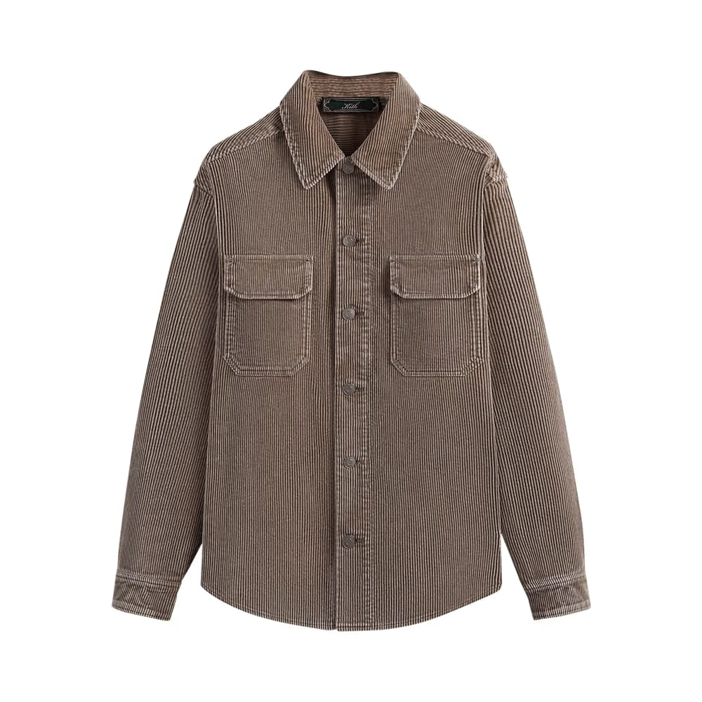 Kith Rowan Cord Shirt Jacket Astro