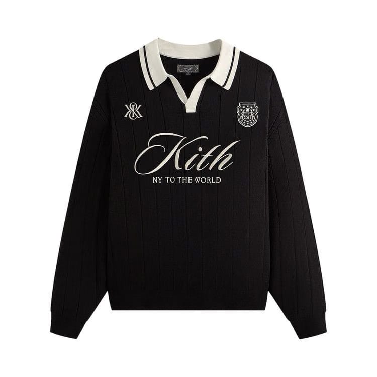 Kith Rugby Pullover Sweater Black